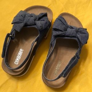 Toddler Gymboree denim sandals